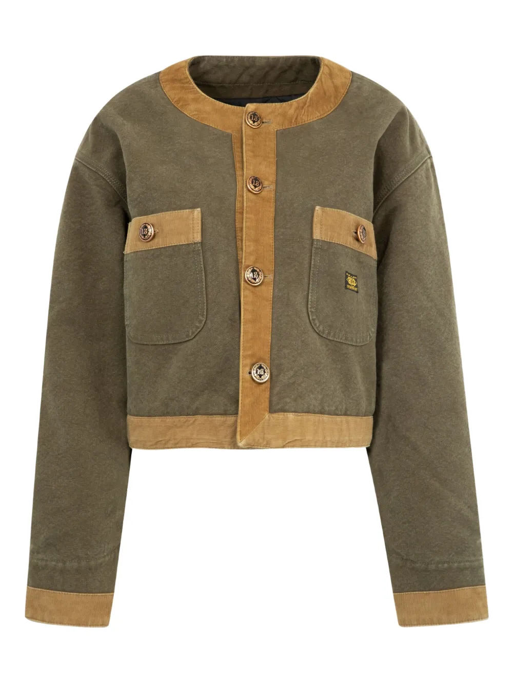 R13 Cord Trimmed Chore jacket | Green | Image 1