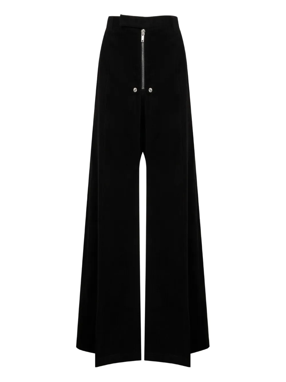 Rick Owens Tailored Wide Belas Pants Black In Black
