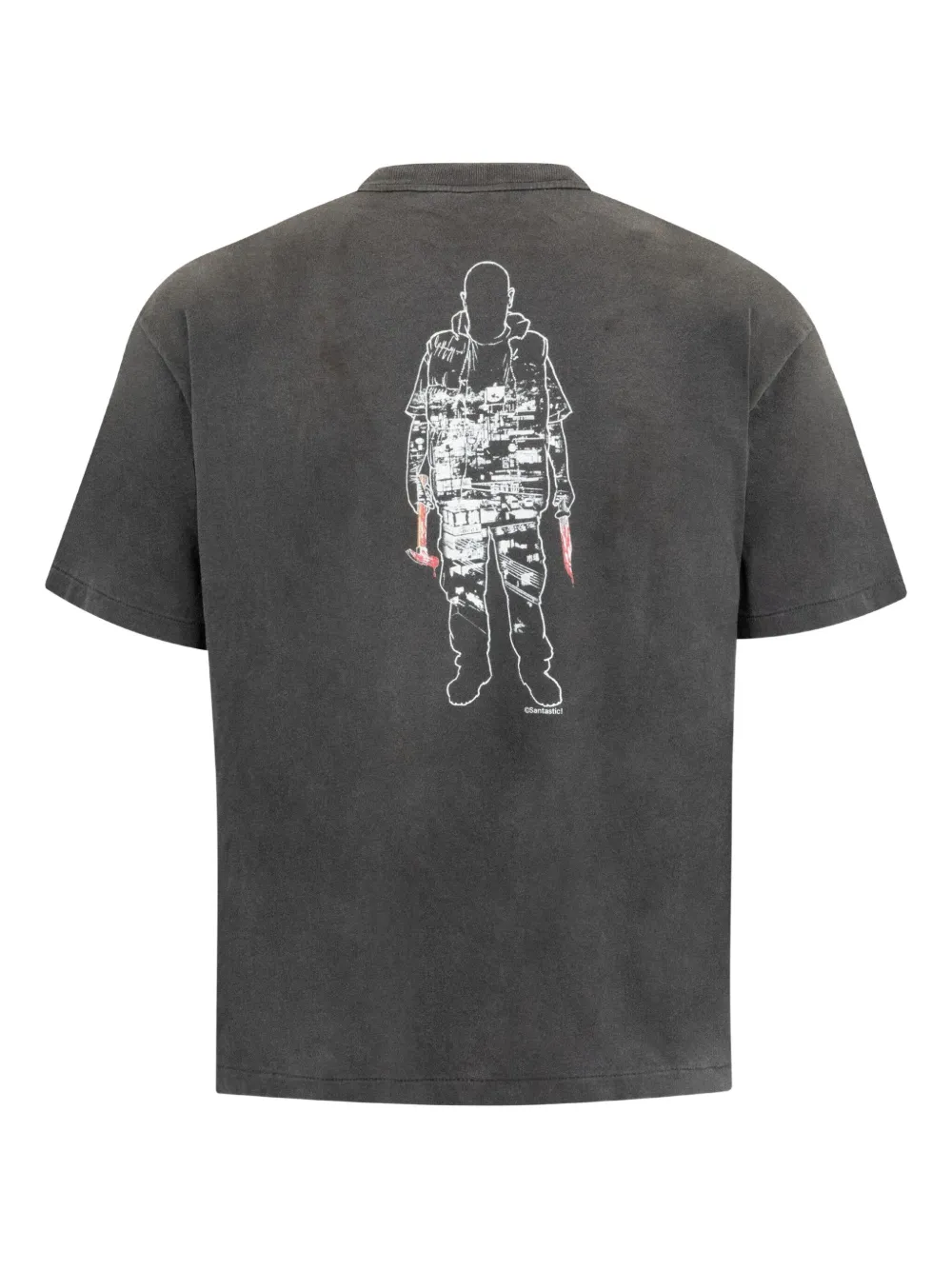 SAINT MXXXXXX GS T-shirt met korte mouwen - Zwart