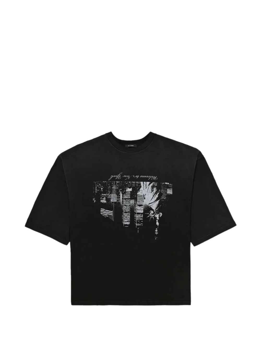 Willy Chavarria Welcome to NY Buffalo T-shirt - Nero