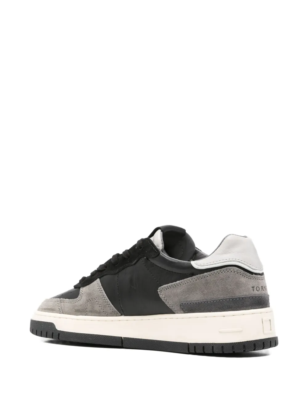 D.A.T.E. panelled sneakers Zwart
