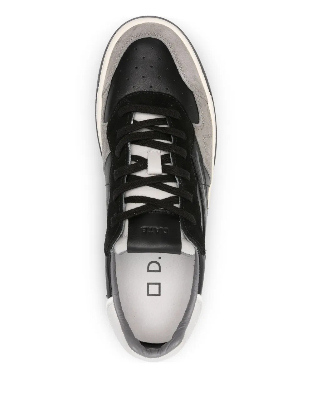 D.A.T.E. panelled sneakers Zwart