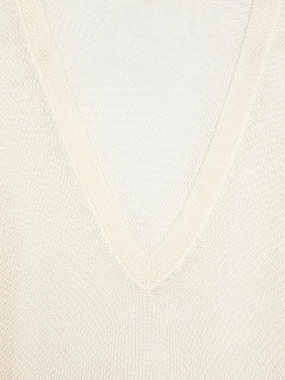 Jil Sander V-neck T-shirt In Neutral