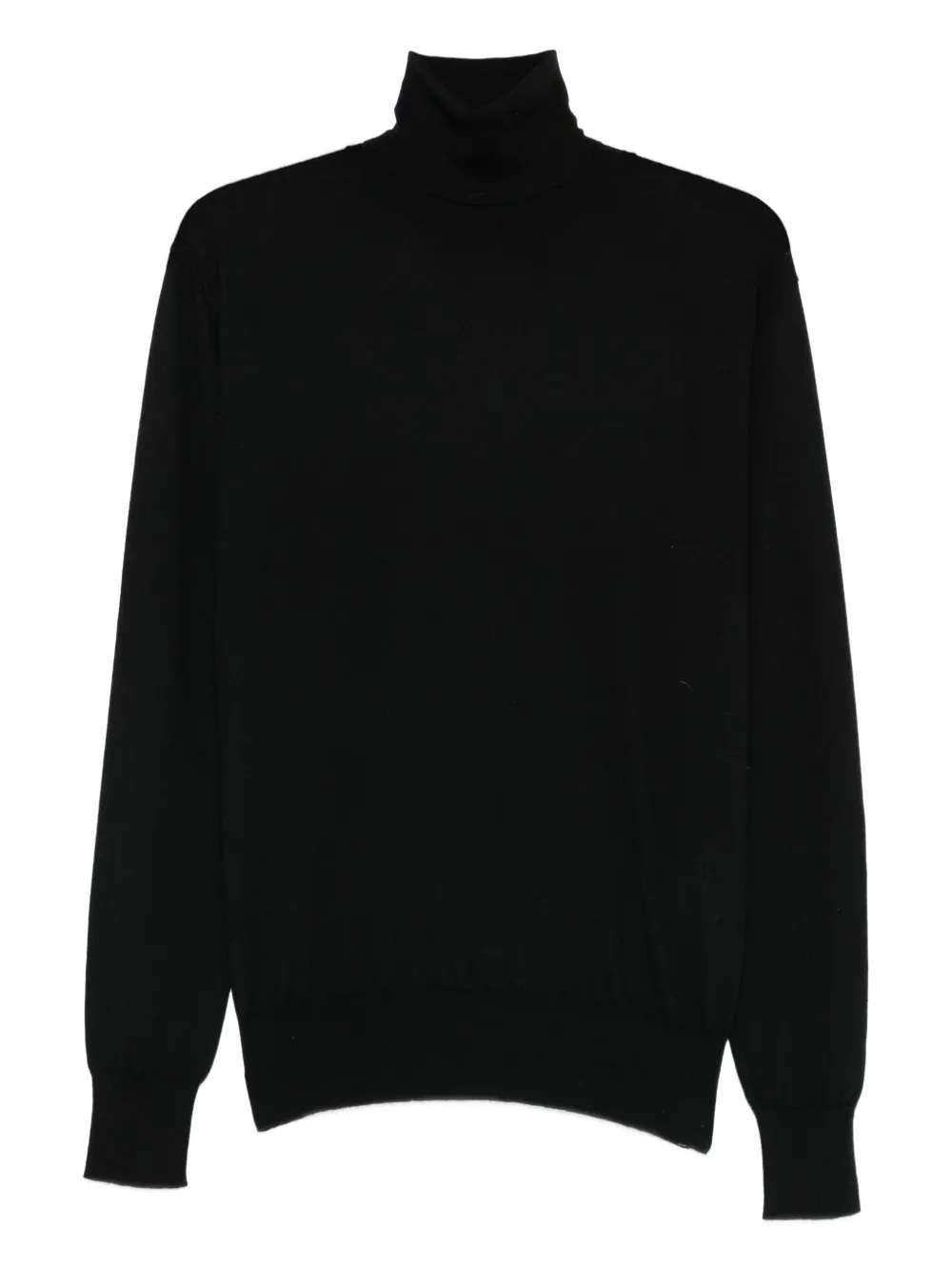 Jil Sander High-neck T-shirt In Black