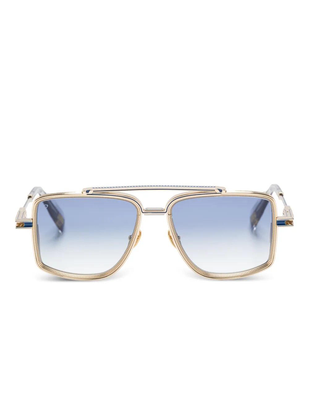T Henri Eyewear Mulsanne square-frame sunglasses | Gold | Image 1