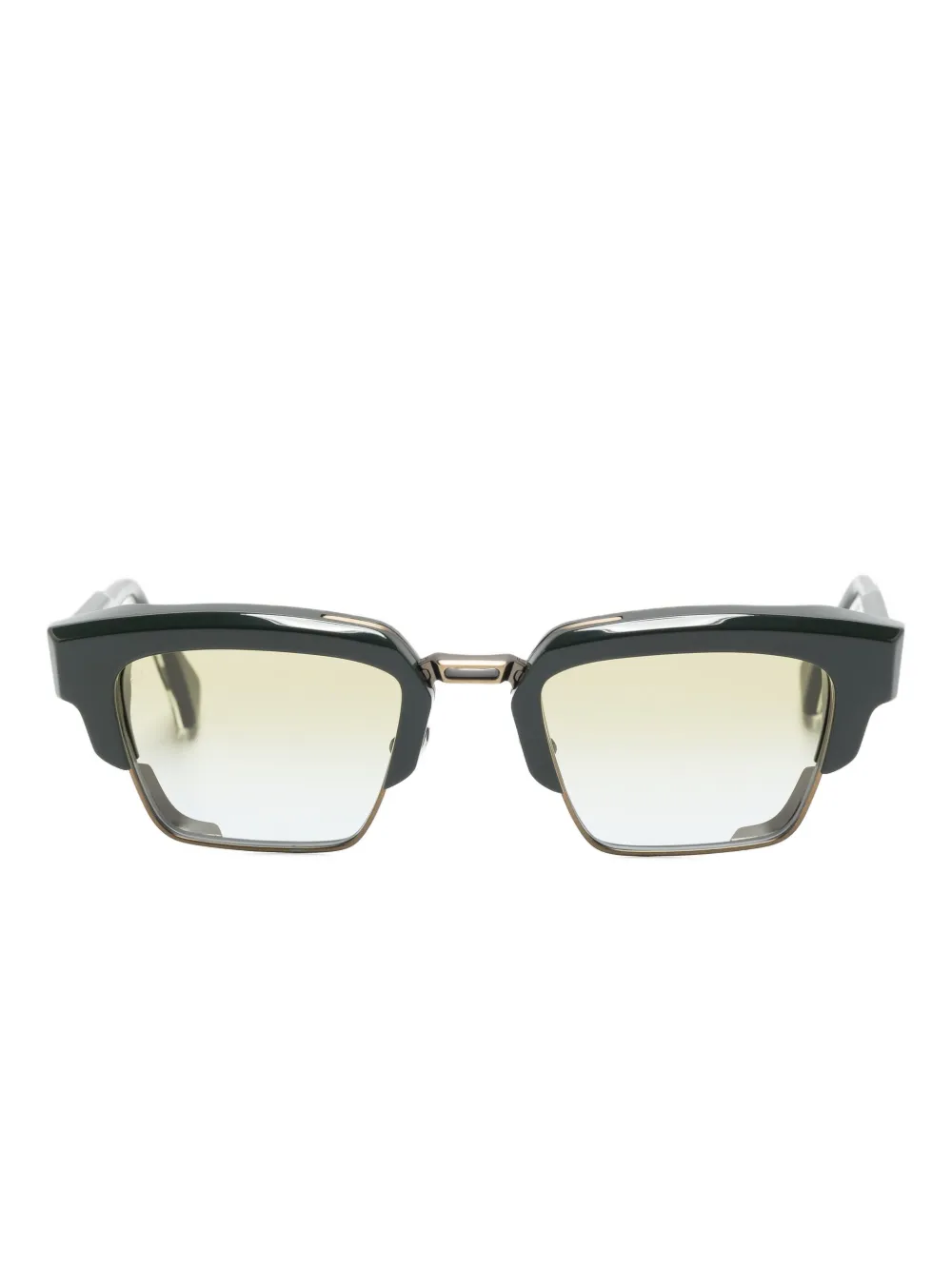 T Henri Eyewear Speedtail square-frame sunglasses | Green | Image 1