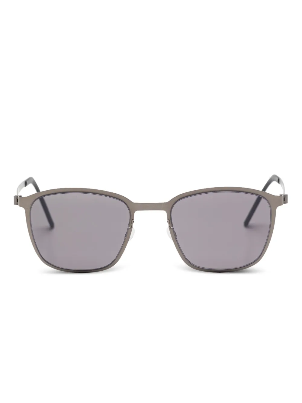 Lindberg Strip rectangle-frame sunglasses | Grey | Image 1