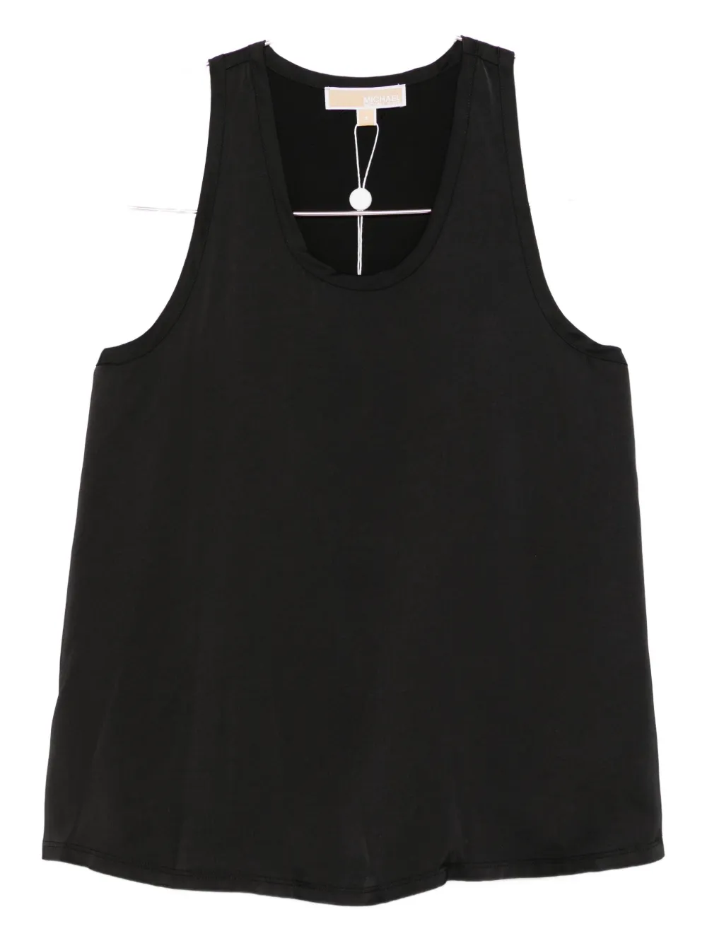 Michael Michael Kors Racer-back Tank Top In Black