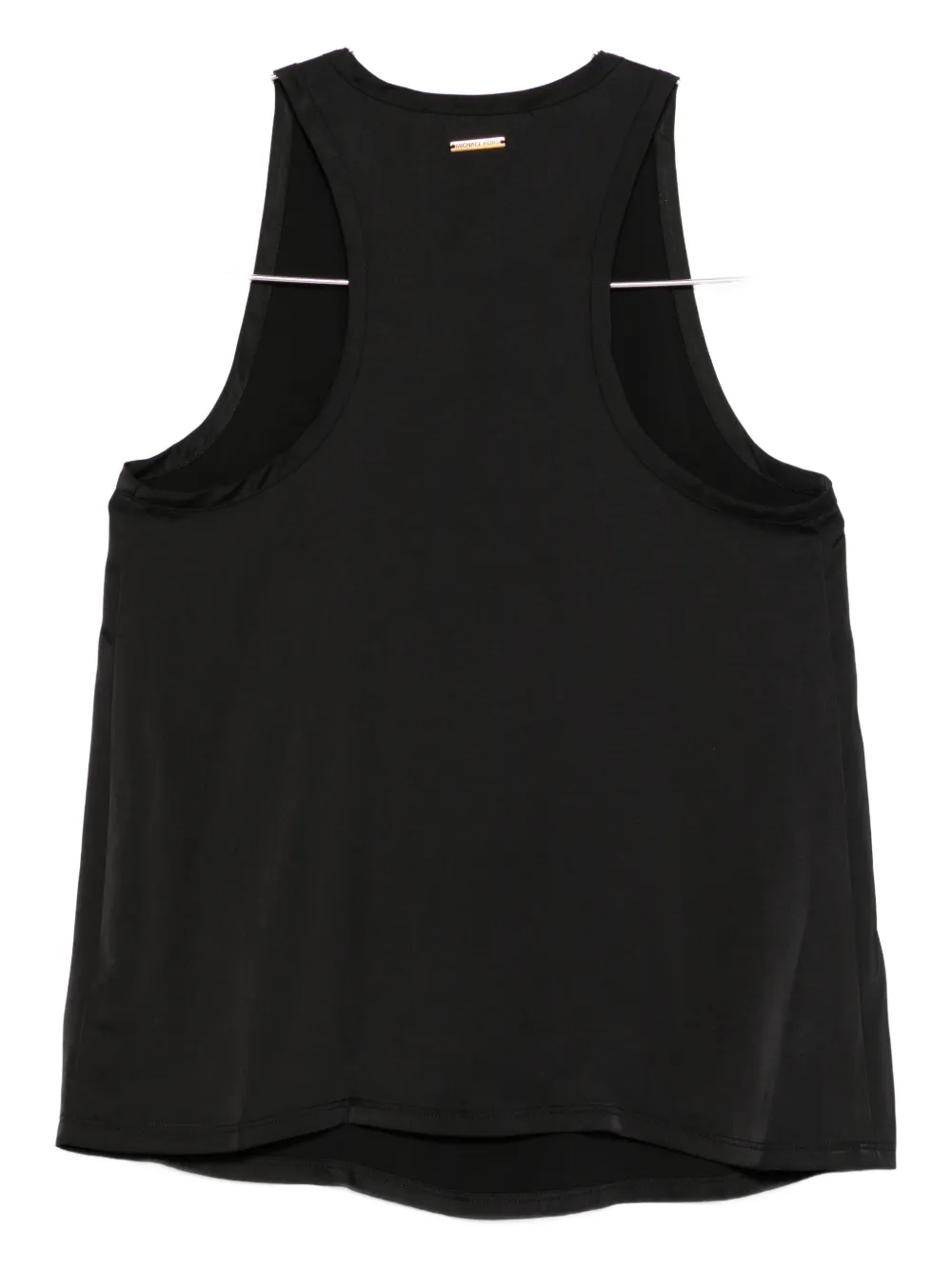 Michael Michael Kors Racer-back Tank Top In Black