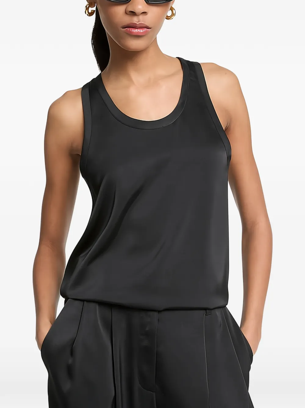 Michael Michael Kors racer-back tank top - Nero