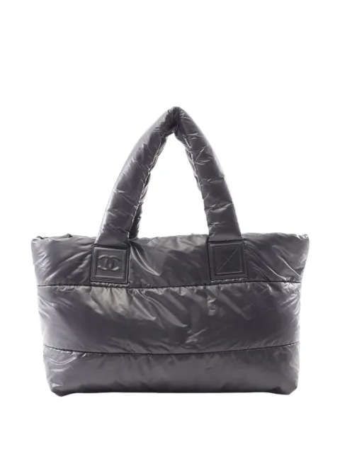 CHANEL Pre-Owned 2008-2009 Medium Quilted Nylon Coco Cocoon tote bag