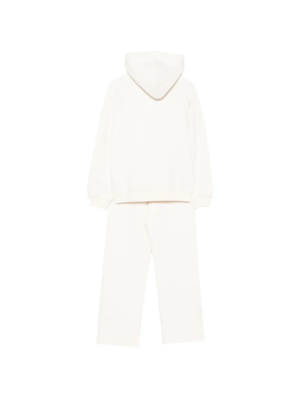 Moschino Kids Trainingspak met zijstreep Beige