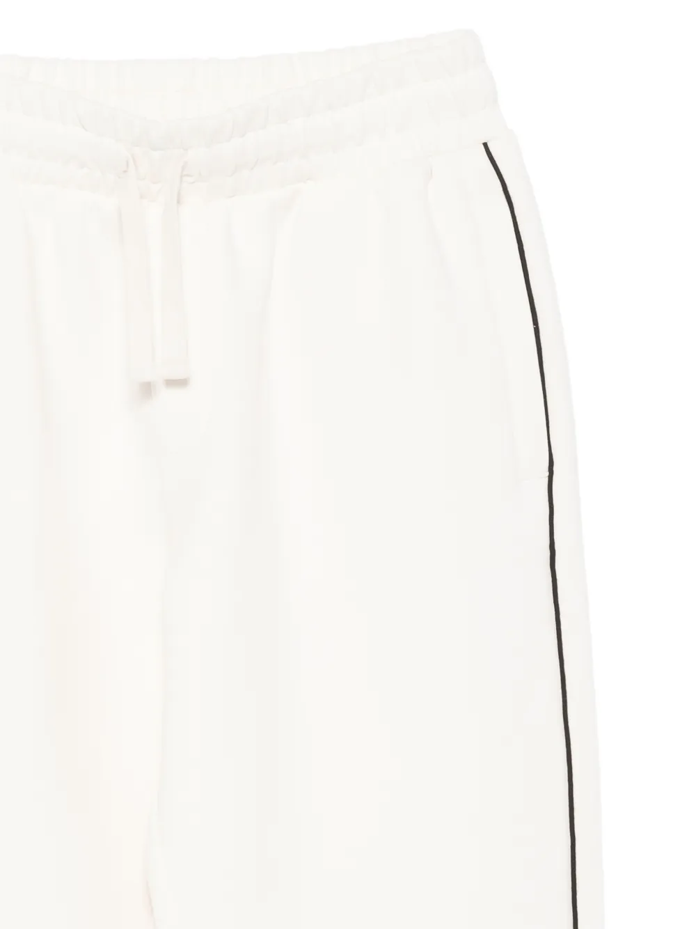 Moschino Kids Trainingspak met zijstreep Beige