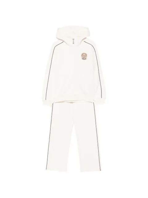 Moschino Kids side-stripe tracksuit