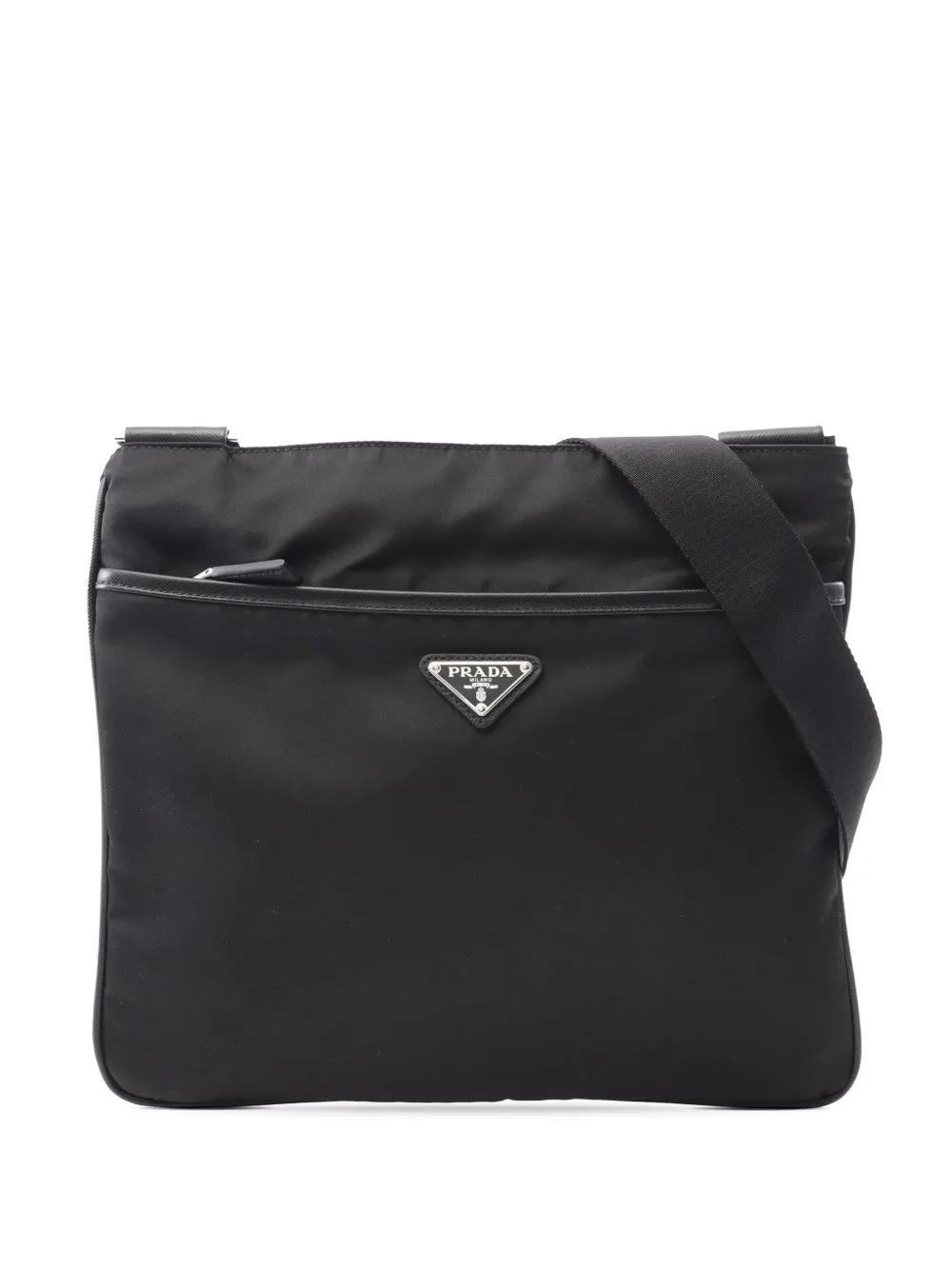 Prada Pre-Owned 2013-2025 Tessuto Zip Top crossbody bag | Black | Image 1