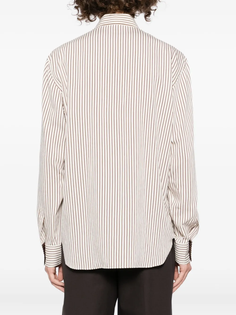 Paul Smith Gestreept overhemd Beige