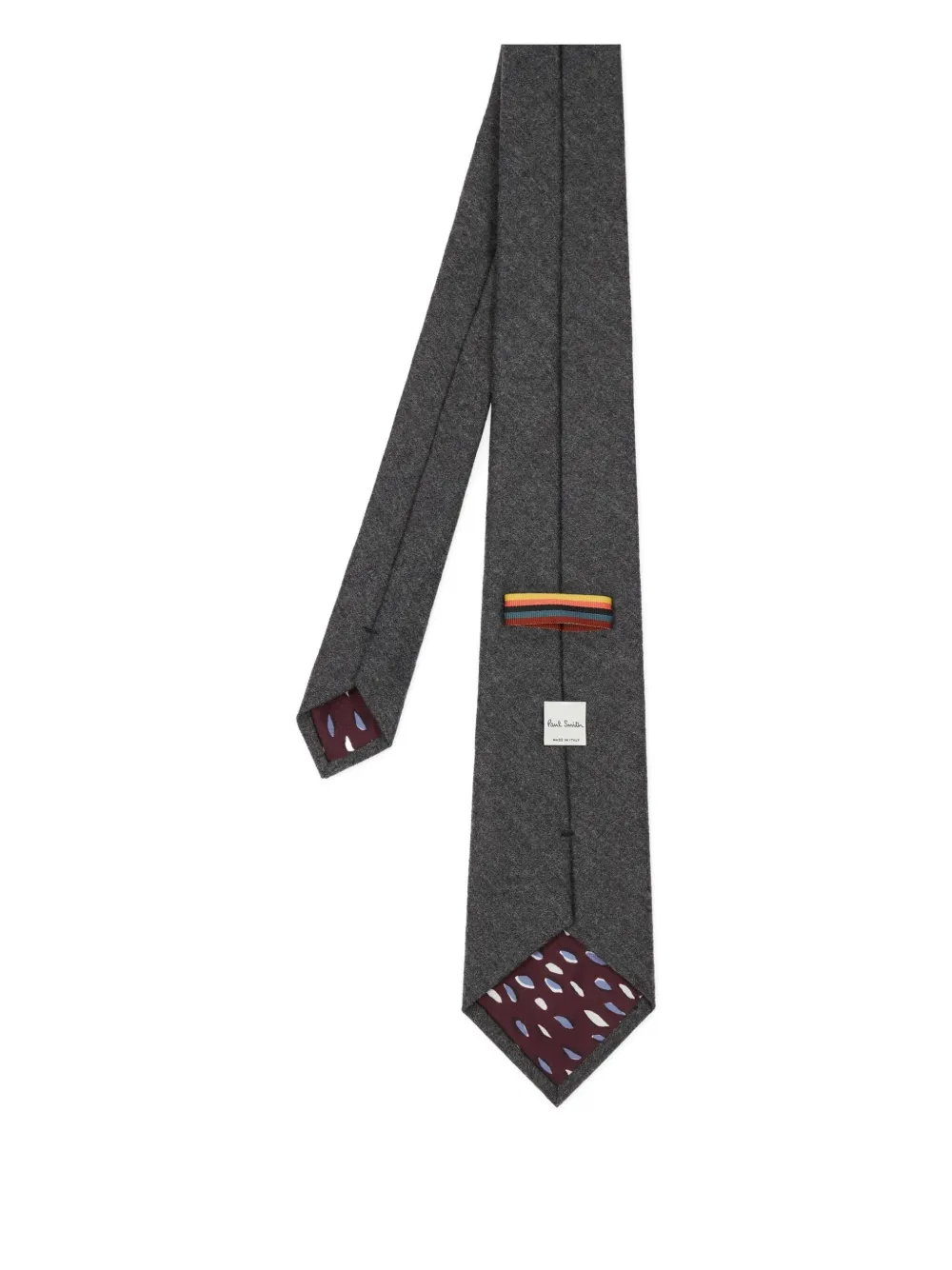 Paul Smith pointed-tip tie - Grijs