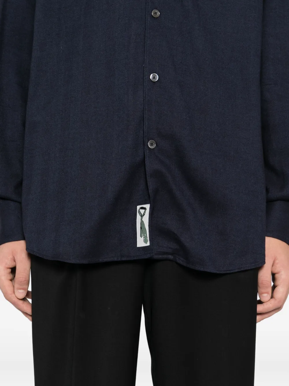 Paul Smith Overhemd met kraag Blauw