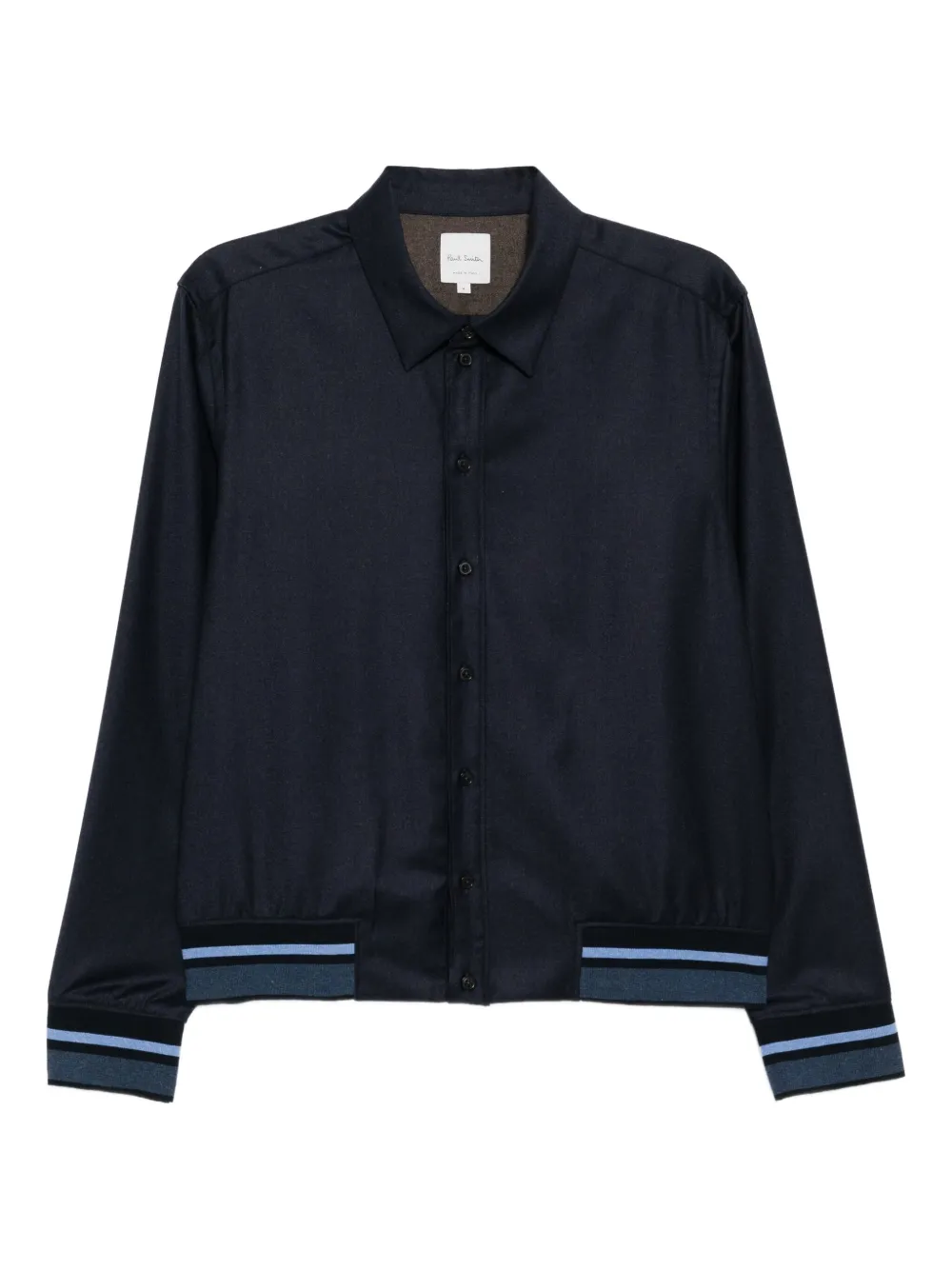Paul Smith striped shirt jacket | Blue | Image 1