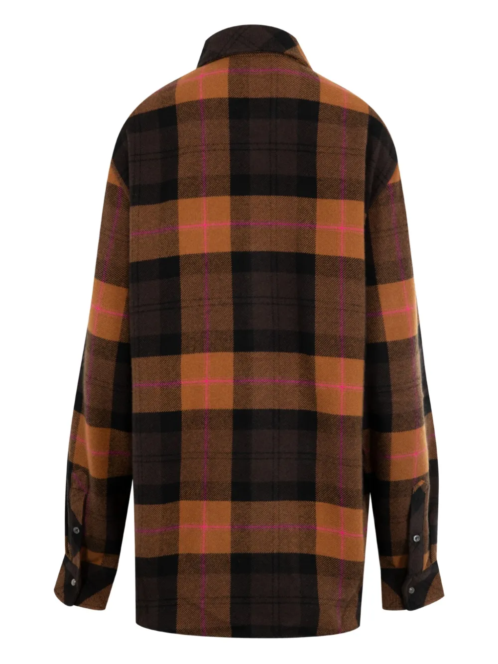 God's True Cashmere Tartan Plaid Cashmere Shirt In Multi