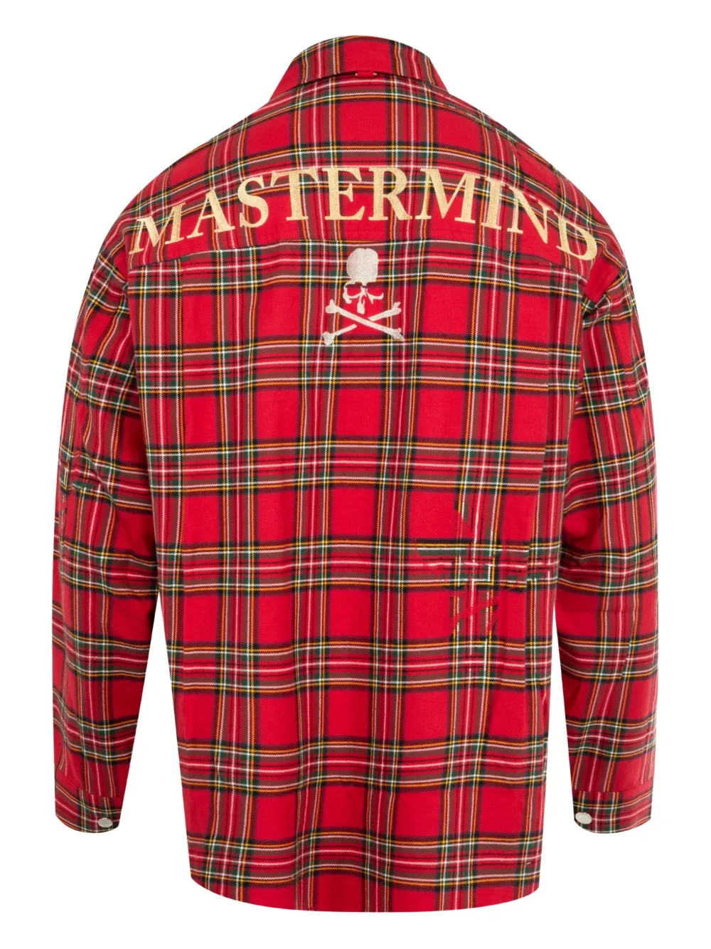 Mastermind Japan Type 1 geruit overhemd - Rood
