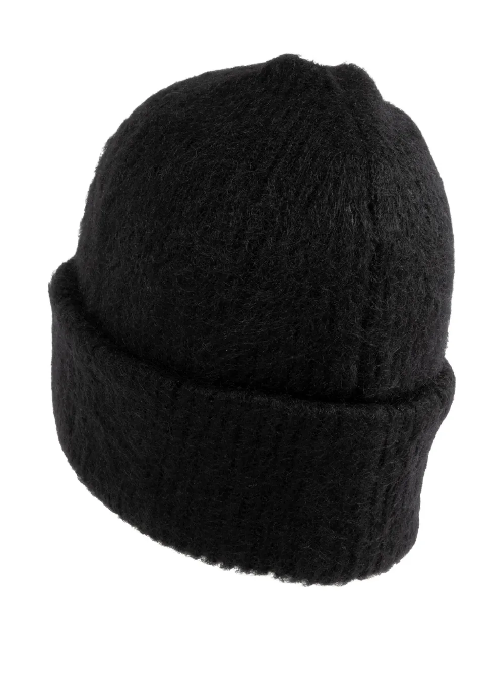 Moncler Muts met logopatch - Zwart