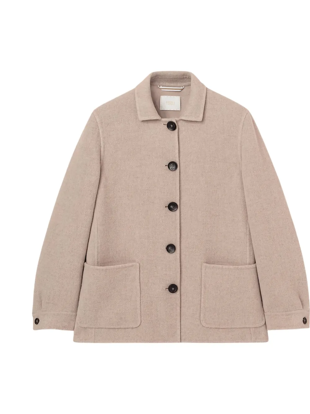 Fedeli patch-pocket button jacket | Oversized Jackets | Image 2