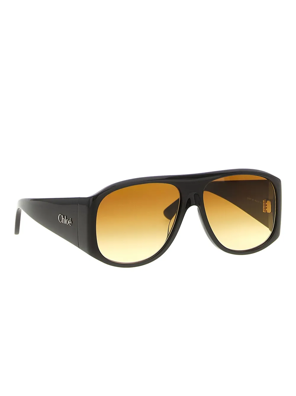 Chloé pilot-frame sunglasses - Bruin