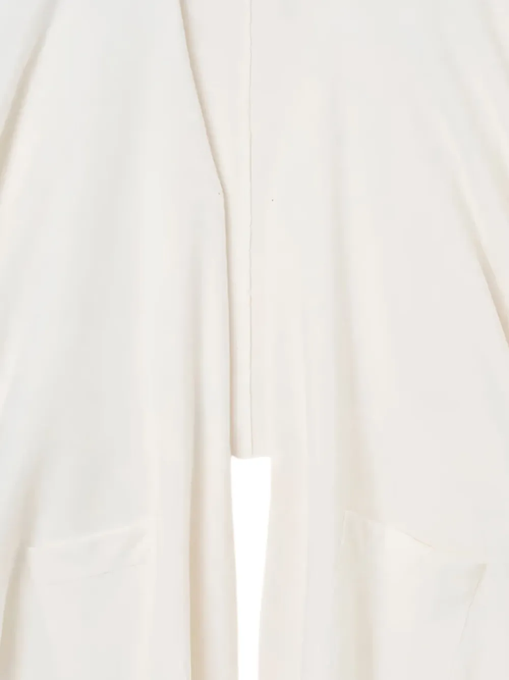 Fedeli Pocket-detailed Dolman-sleeve Cape In White
