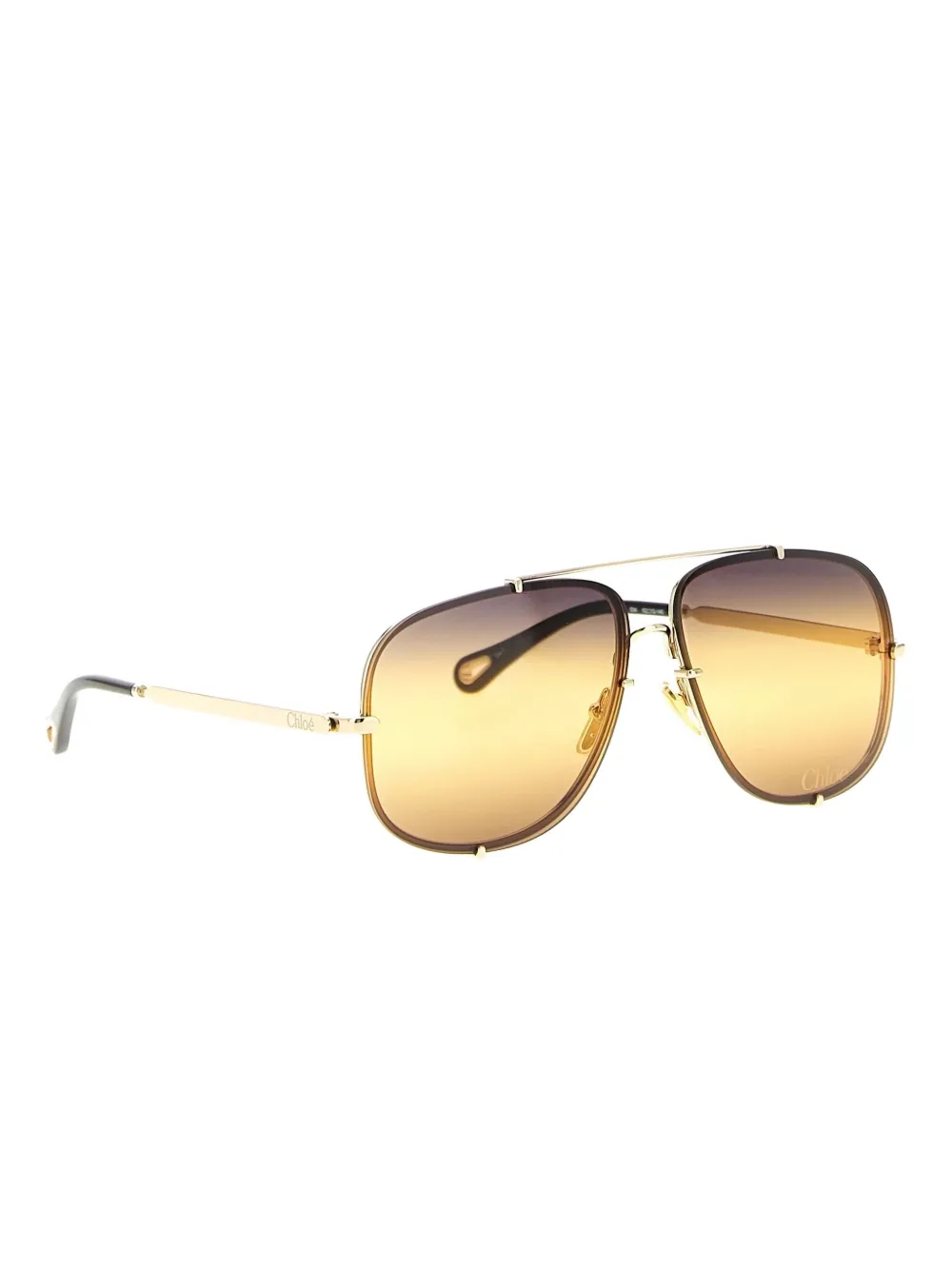 Chloé pilot-frame sunglasses - Goud