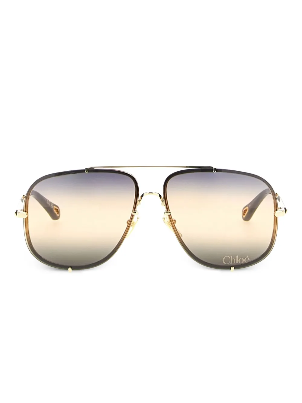 Chloé pilot-frame sunglasses | Gold | Image 1
