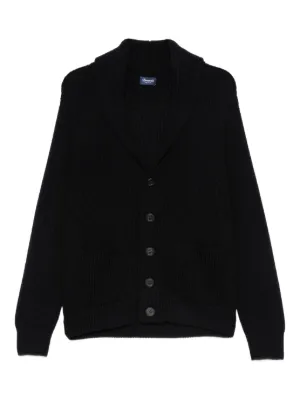 Emporio Armani ニットカーディガン | ブルー | FARFETCH JP