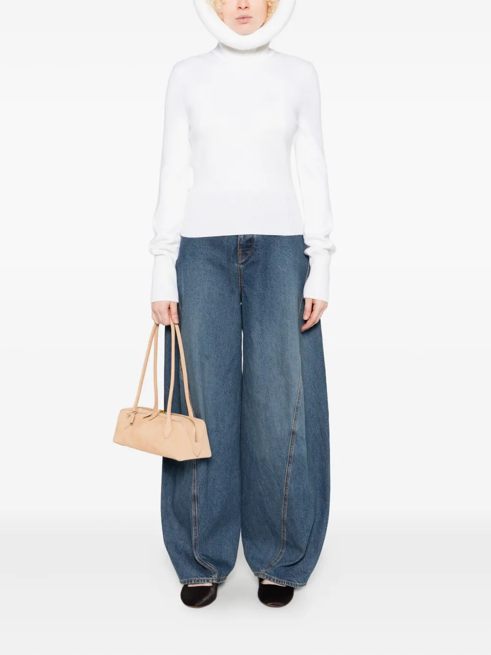Alaïa roll-neck hoodie | Hoodies | Image 2