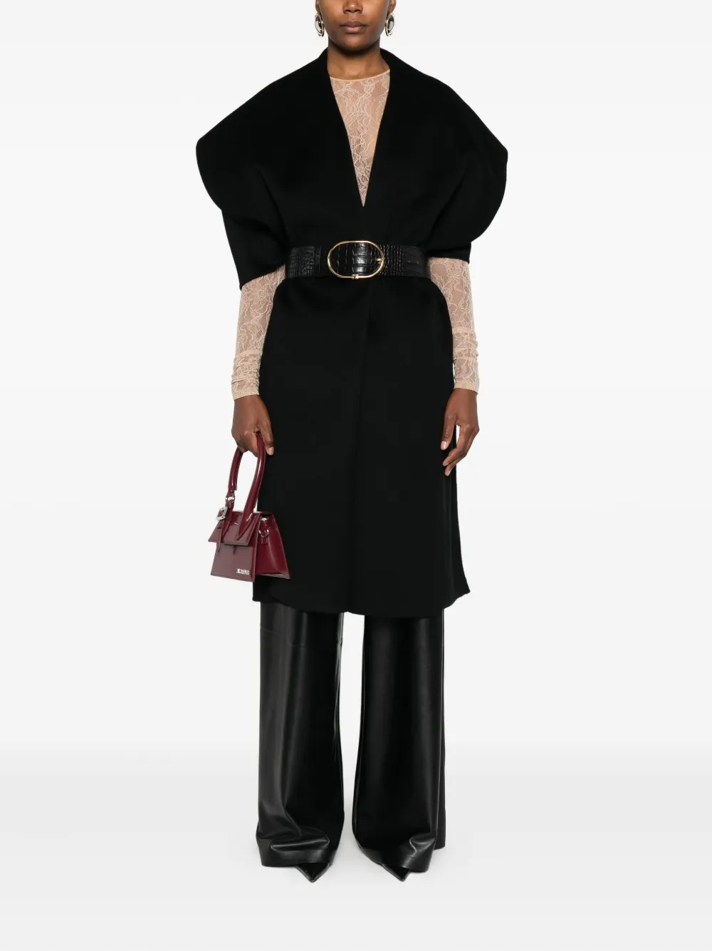 Elisabetta Franchi wool cape | Capes | Image 2