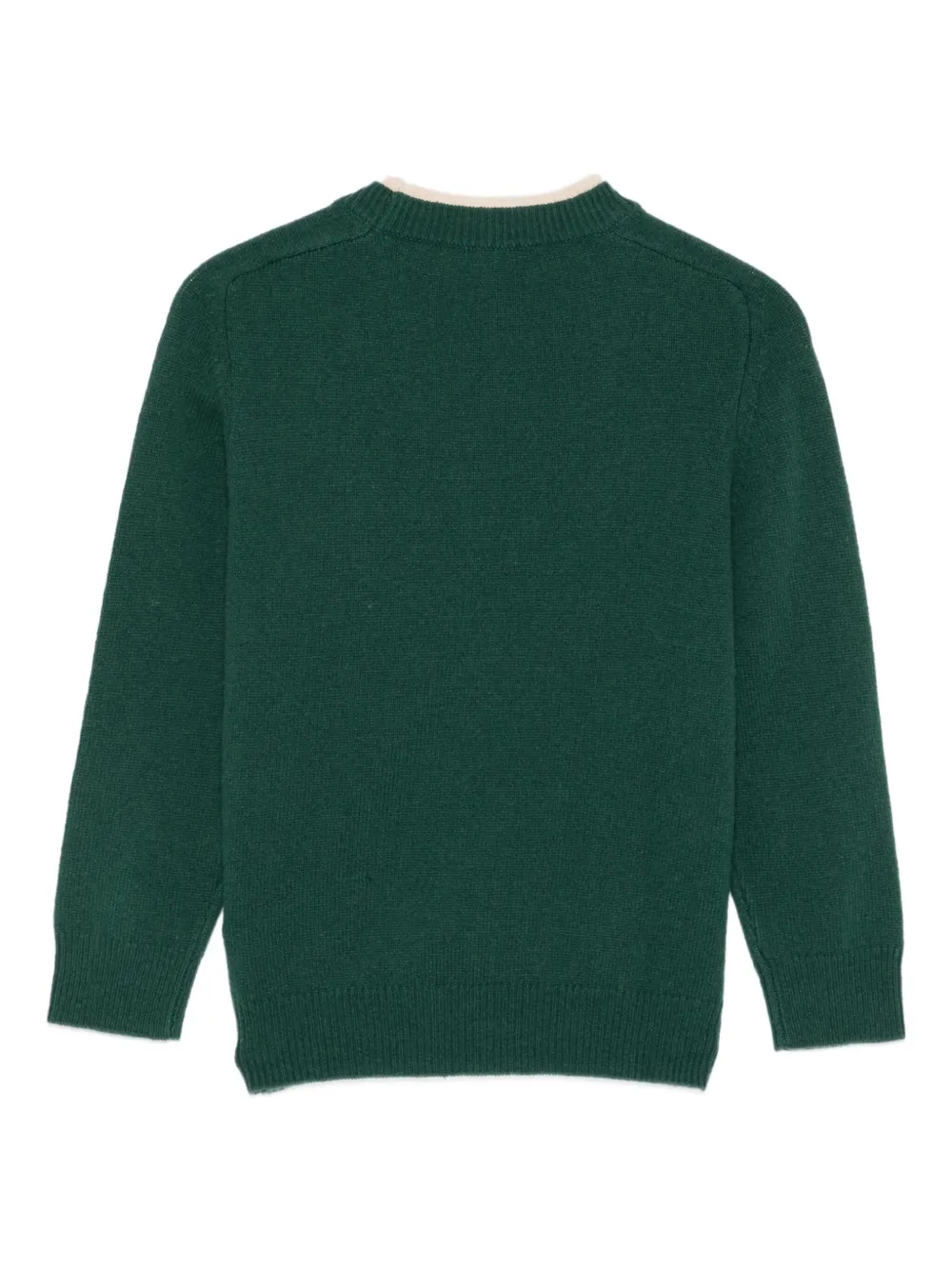 Paolo Pecora Kids contrast-neck sweater | Boys Knitwear | Image 2