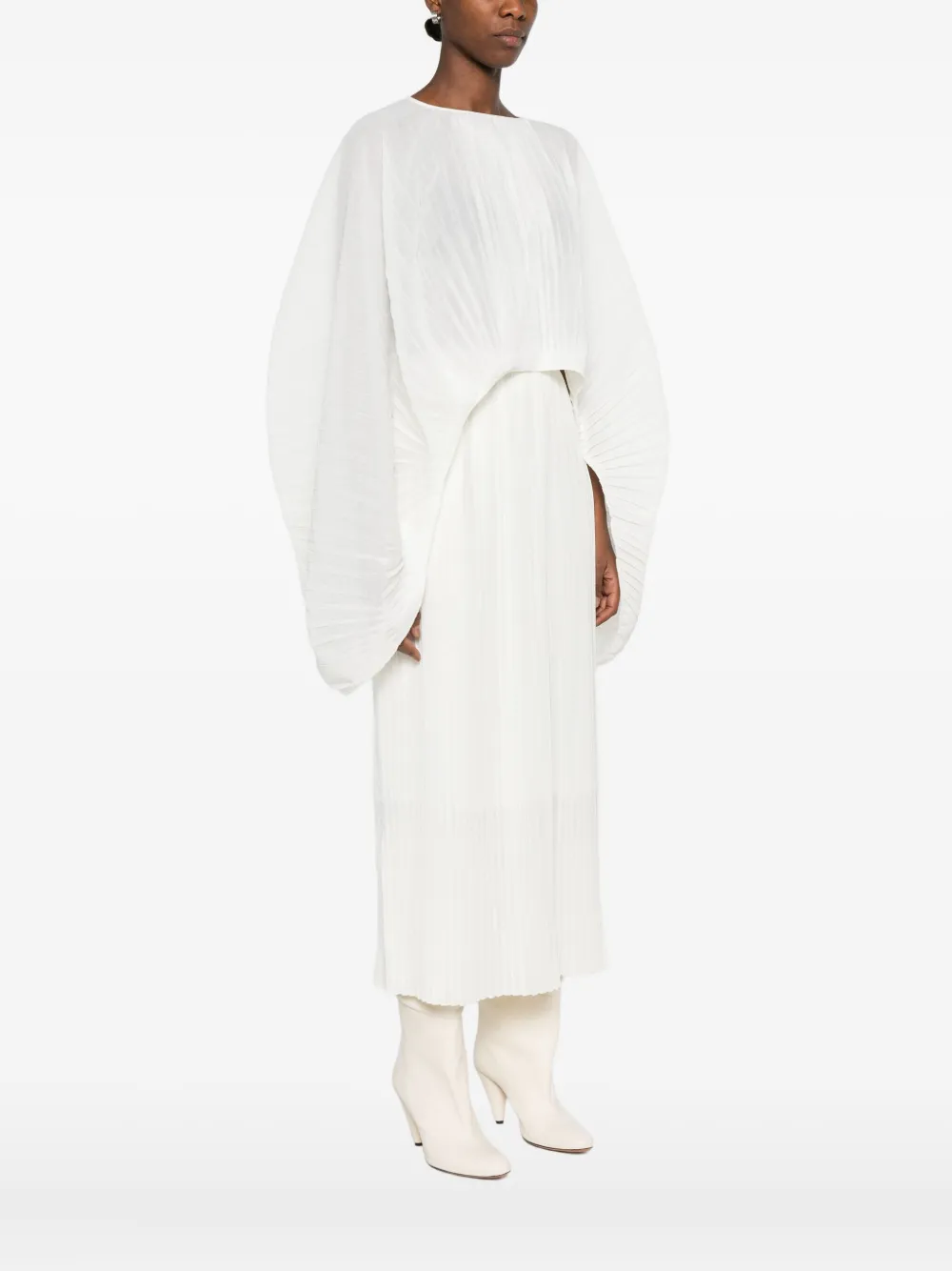 Mark Kenly Domino Tan Sweaters In White