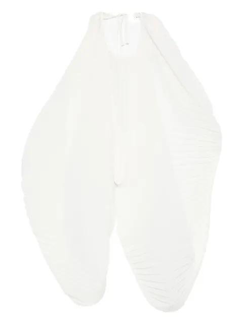 MARK KENLY DOMINO TAN Anthea-Atelier plissé blouse 