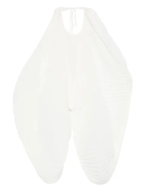 MARK KENLY DOMINO TAN Anthea-Atelier plissé blouse 