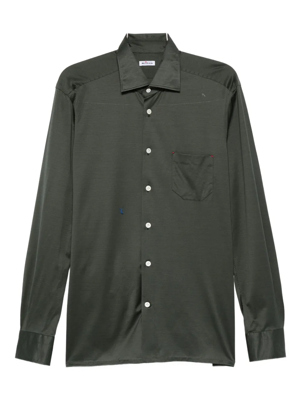 Kiton Nerano shirt - グリーン Kiton Nerano shirt - グリーン