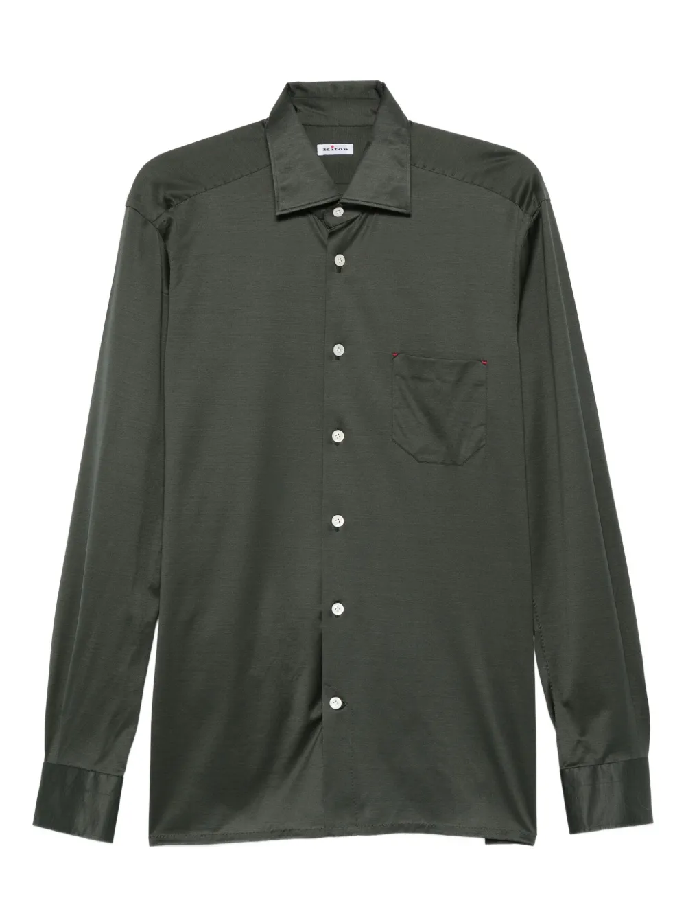 Kiton Nerano shirt | Green | Image 1