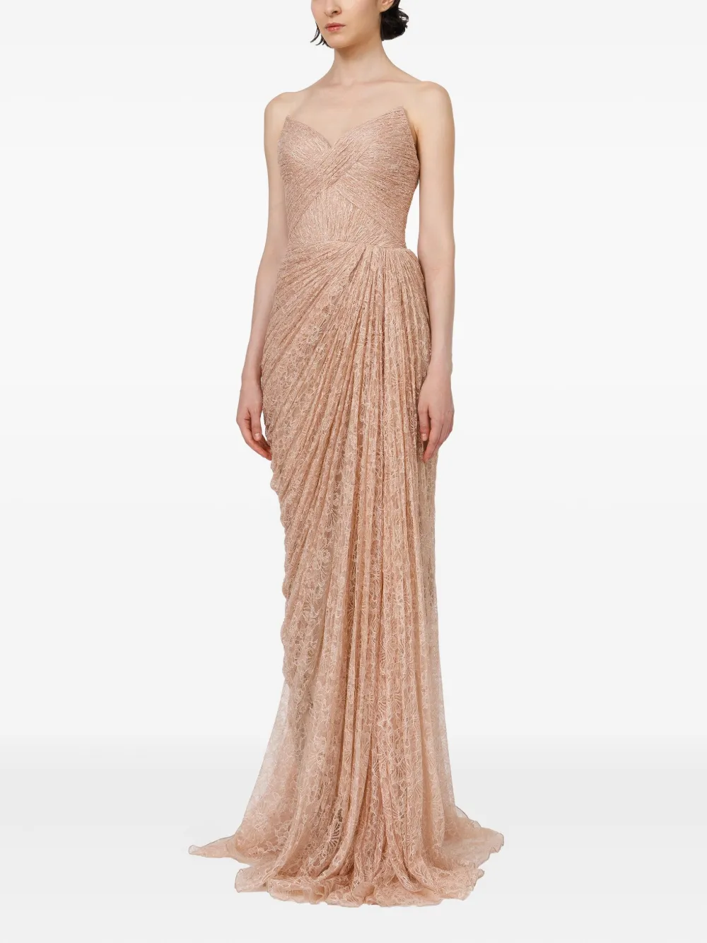 Iris Serban Irene jurk Beige