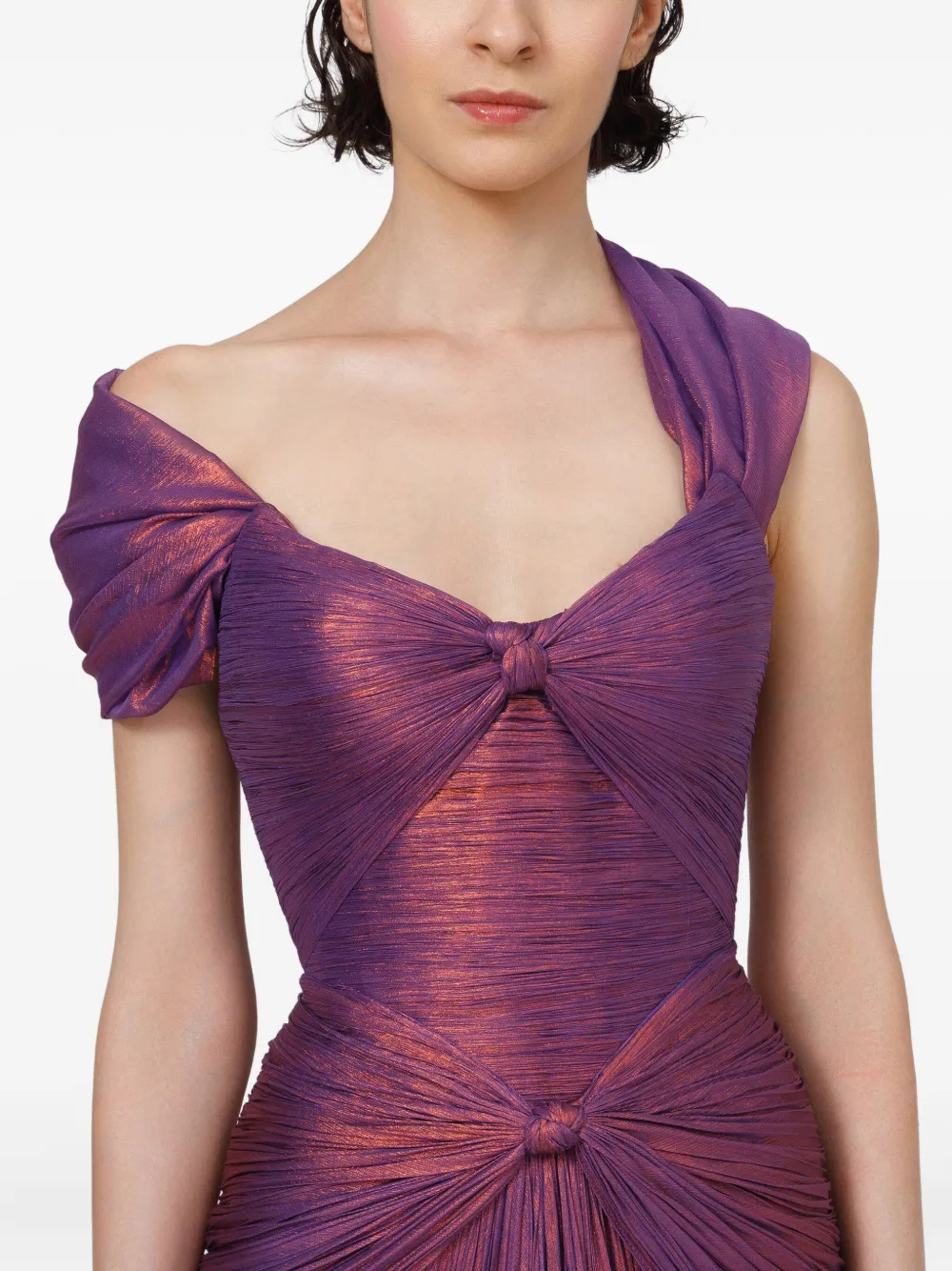 Iris Serban Emilly jurk Paars