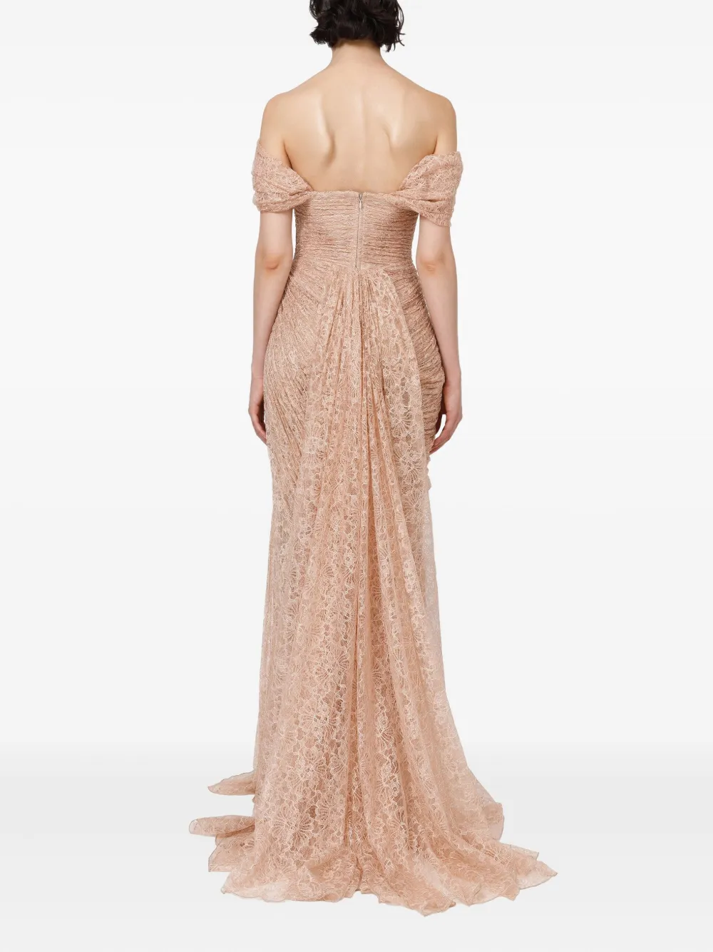 Iris Serban Sandy jurk Beige