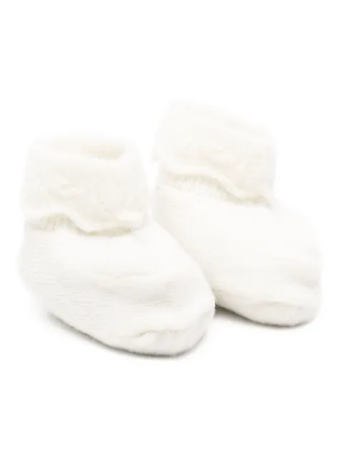 Tartine Et Chocolat frill-cuff slippers