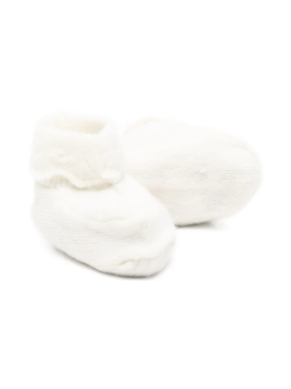 Tartine Et Chocolat Slippers met franje Beige