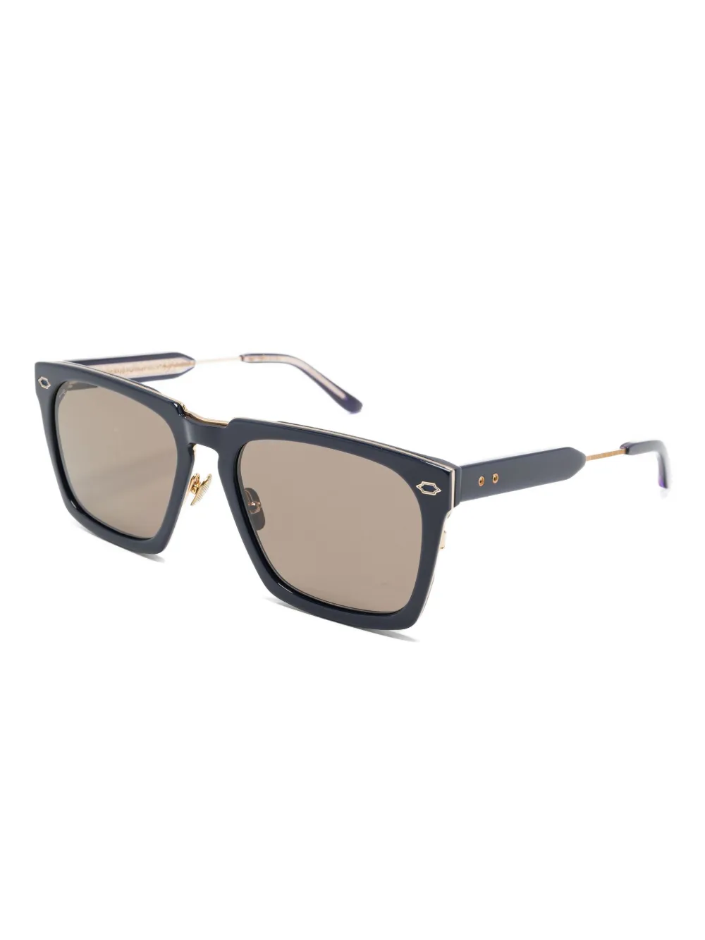 Leisure Society Lugano square-frame sunglasses - Blauw