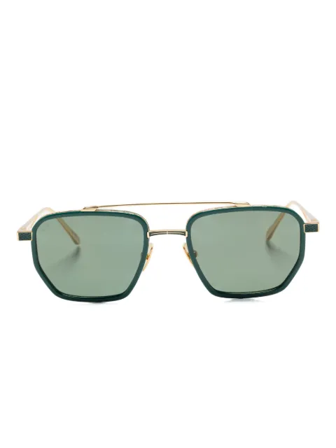 Leisure Society geometric-frame sunglasses