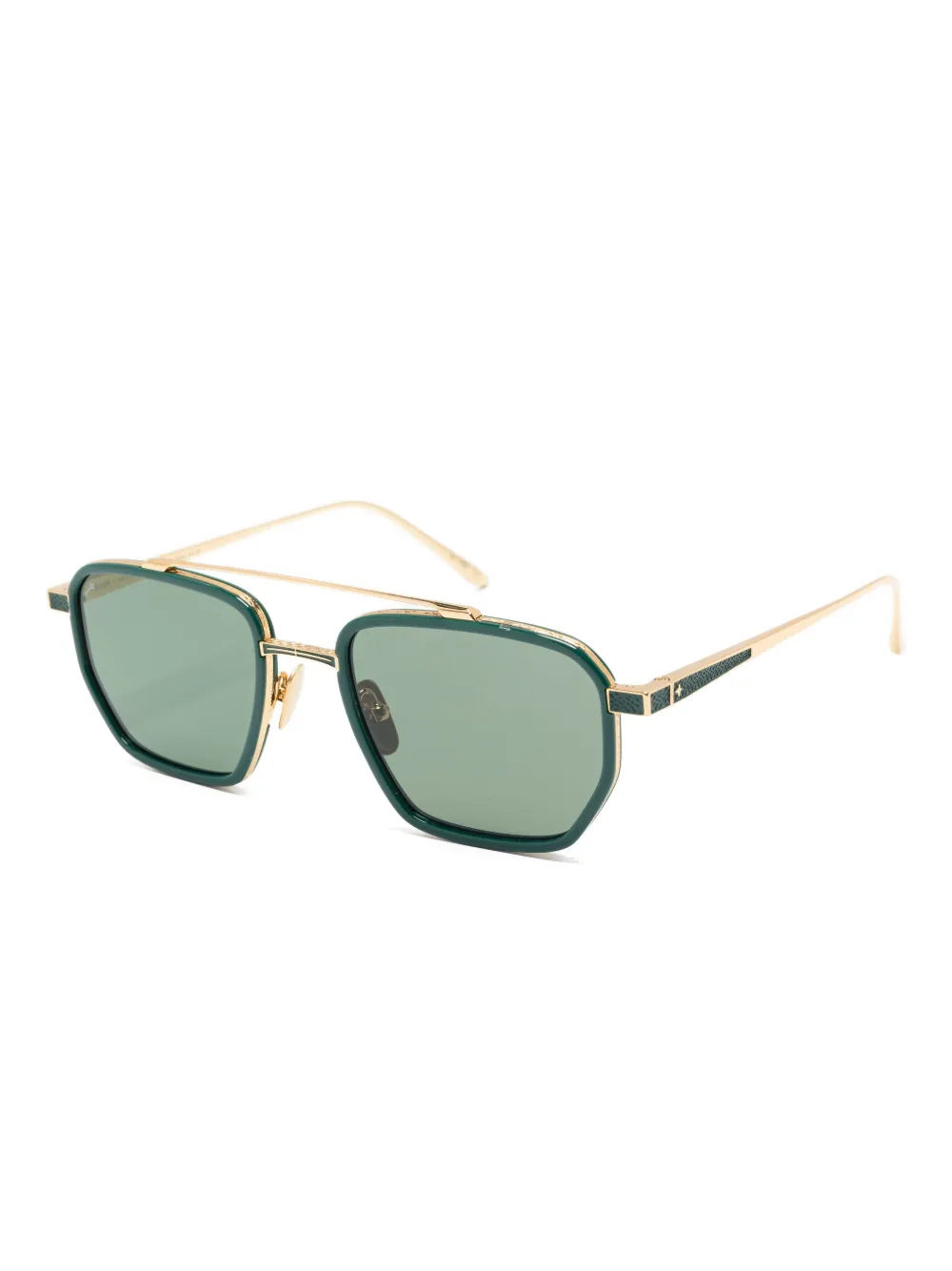 Leisure Society geometric-frame sunglasses - Goud