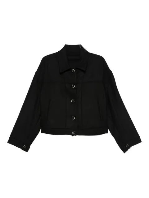 Nine In The Morning buttoned bomber jacket