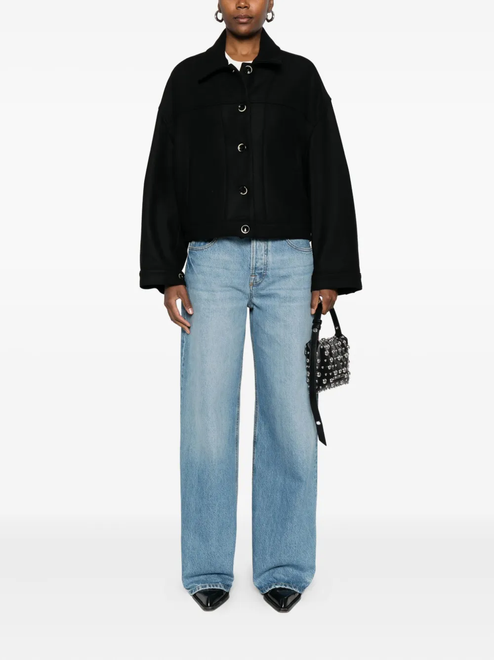Nine In The Morning buttoned bomber jacket | Varsity Jackets | Image 2